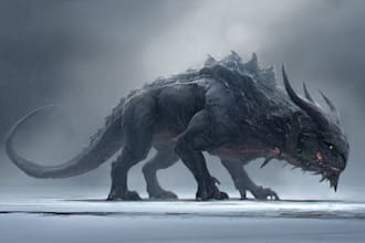 design a creature, a monster or a fantasy beast for you