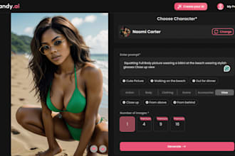 dvelop ai nsfw chat bot website with spicy chat and candy ai features