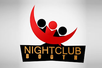 design gorgeous classic nightclub booth logo