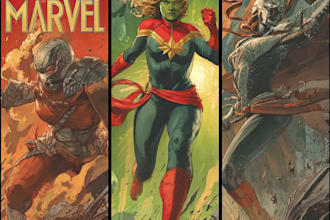 draw illustration, comic book, album cover, and fan art