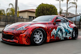 do car wrap design, racing car wrap, car wrap car wrap