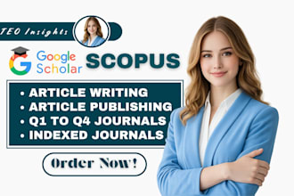 write and publish in scopus, ssci q1 q2 q3 q4 indexed journal