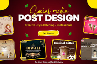 create professional instagram post designs for your brand