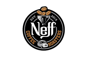 design unique coffee truck logo