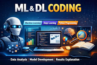 support machine learning and deep learning coding for research