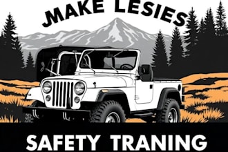 make classic existing jeep safety training logo