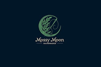 design handmade small scale sewing business logo