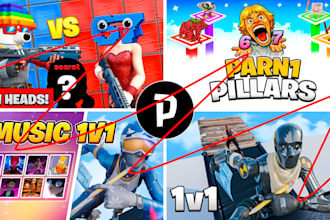 create uefn or fortnite thumbnail with high CTR