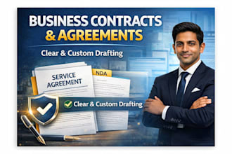 draft business contracts and agreements