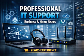 professional IT support for business and home