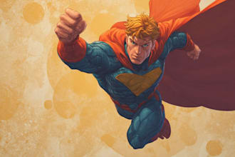 draw your comic book cover