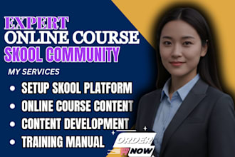 build structured elearning course content for training programs