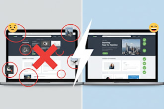 review your website and suggest improvements