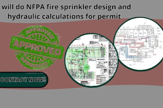 do nfpa fire sprinkler design and hydraulic calculations for permit