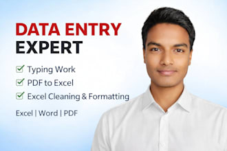 clean, format and organize excel data