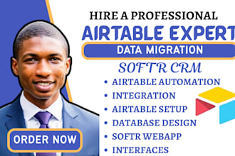 airtable softr crm expert database automation expert for zapier integration