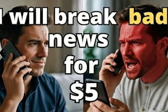 break bad news by phone or text