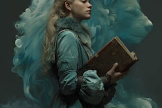 design an epic fantasy book cover for your next bestseller