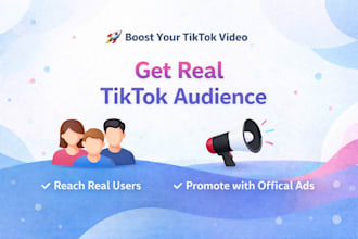promote tiktok video to relevant audience
