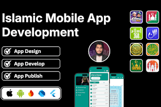 do islamic mobile app development, ios app, android app