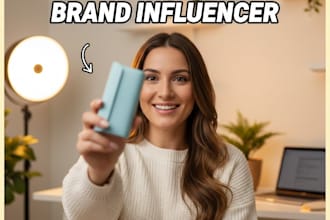 be your viral brand influencer for amazon, etsy, and tiktok ugc ads