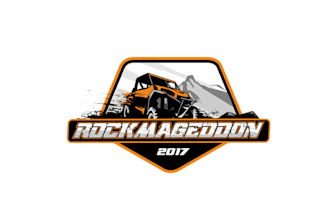 design adventure outdoor jeep race and statement logo