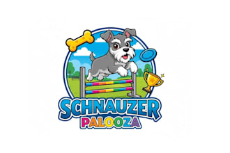 create graceful and fantastic dog logo design