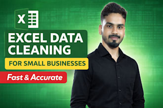 do excel data cleaning and formatting for small businesses