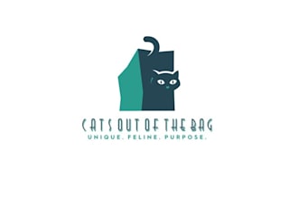 design minimalist e commerce retailer cats logo
