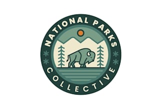 design national park company rebranding logo