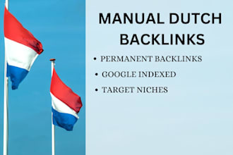 create white hat dutch backlinks for guest post