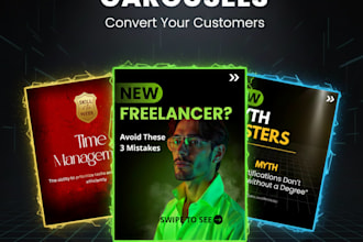 design high converting carousel designs to boost engagement