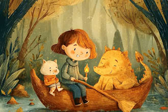 children story book illustration children story book