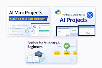 ai mini projects and web developer using ai