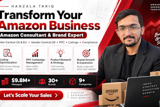 be your amazon fba virtual assistant and account manager