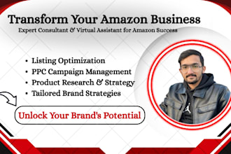 be your amazon fba virtual assistant and account manager