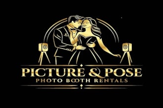 artistic photography logo with brand identity