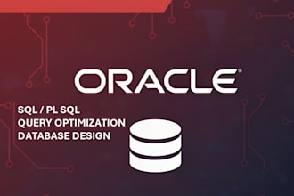 handle oracle database projects using sql, pl sql