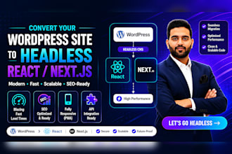 convert wordpress to headless next js react