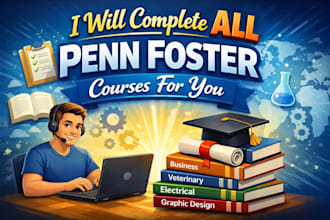 complete your penn foster courses