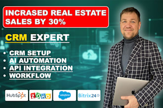 setup hubspot CRM for real estate automation