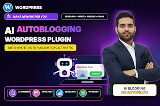 build an ai autoblogging plugin for wordpress