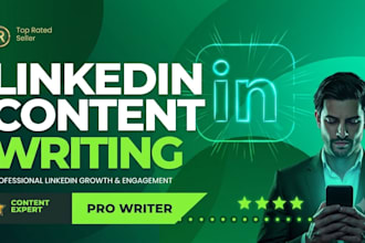 write 14 linkedin posts