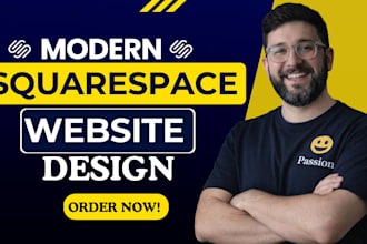build squarespace website, design or redesign squarespace website development