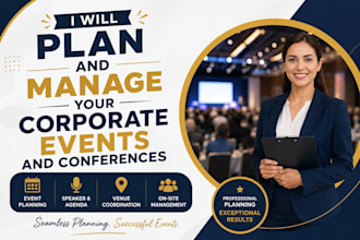 plan and manage your corporate events and conferences