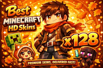 create unique minecraft skins for java and bedrock