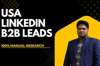 find targeted USA b2b decision makers from linkedin