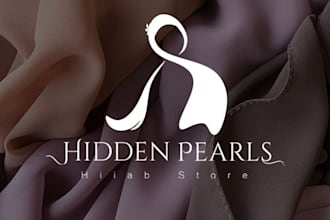 design logo clothing brand using strong monogram initial style