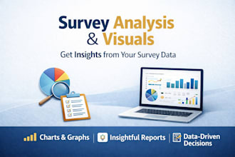 analyze survey data and visualize the results professionally