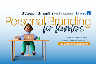 design your founder personal branding journey on linkedin